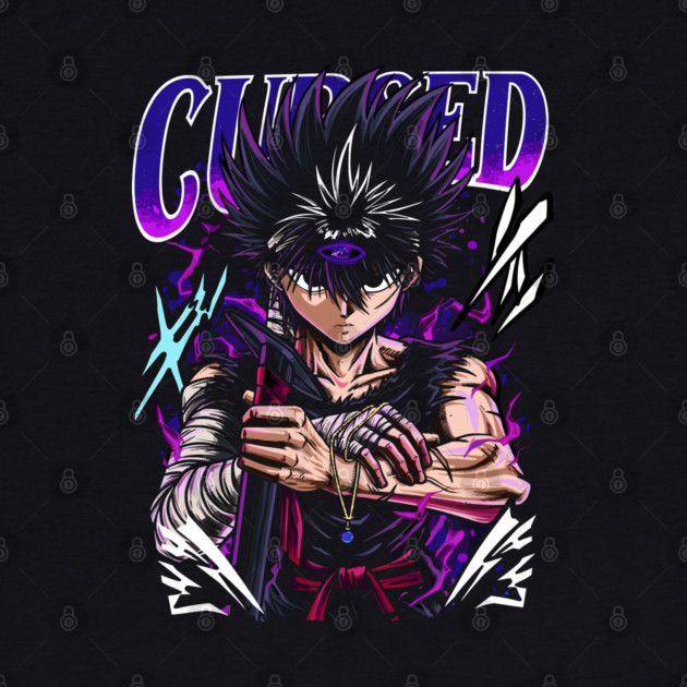 Hiei Cursed Eye - Yu Yu Hakusho by Otaku Vibes