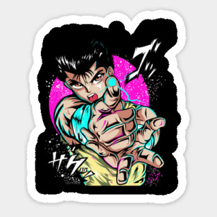 Yusuke Spirit Gun - Yu Yu Hakusho Magnet