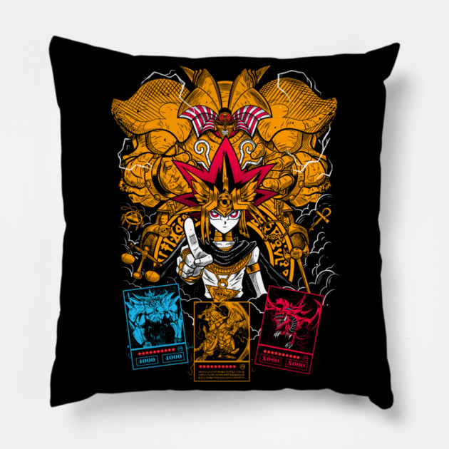 Yu-Gi-Oh! - Pharaoh Atem and Egyptian Gods Pillow by Otaku Vibes