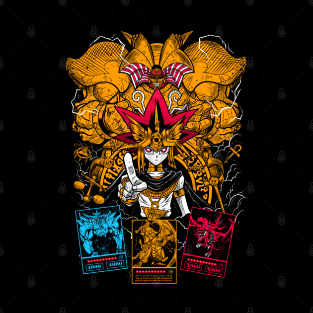 Yu-Gi-Oh! - Pharaoh Atem and Egyptian Gods by Otaku Vibes