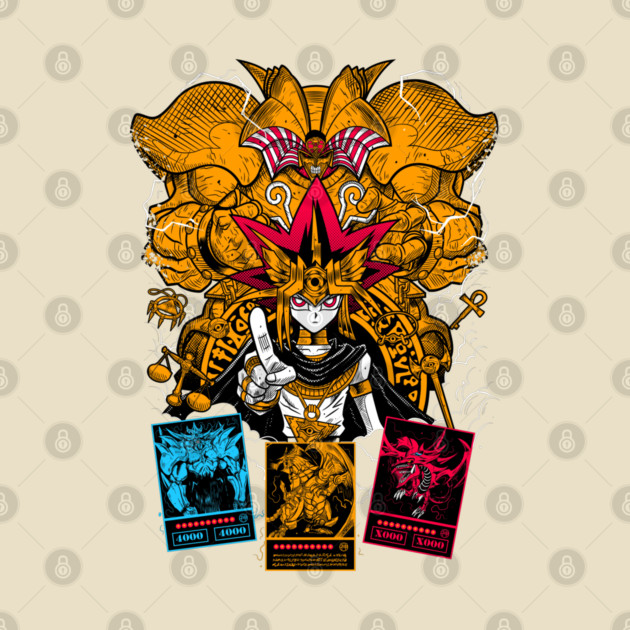 Yu-Gi-Oh! - Pharaoh Atem and Egyptian Gods by Otaku Vibes