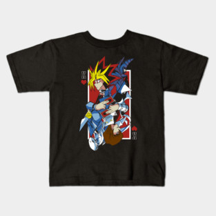 Yugi vs Kaiba Duel Card Design Yu-Gi-Oh! Kids T-Shirt