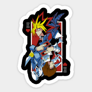 Yugi vs Kaiba Duel Card Design Yu-Gi-Oh! Magnet