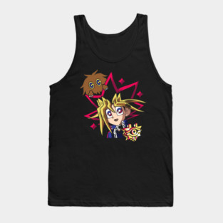 Yugi and Kuriboh Art - Yu-Gi-Oh! Tank Top