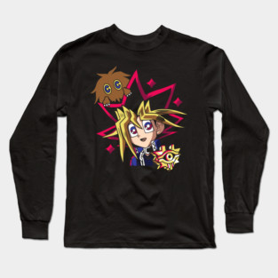 Yugi and Kuriboh Art - Yu-Gi-Oh! Long Sleeve T-Shirt