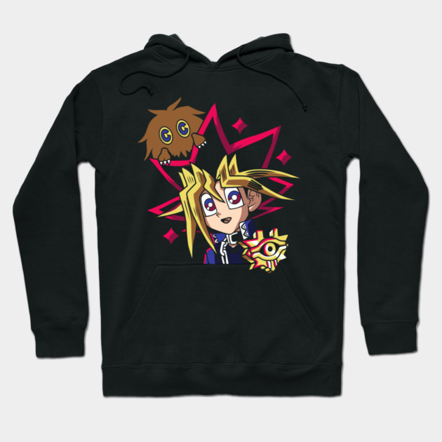 Yugi and Kuriboh Art - Yu-Gi-Oh! Hoodie by Otaku Vibes
