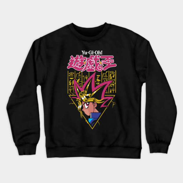Pharaoh Yugi Art - Yu-Gi-Oh! Crewneck Sweatshirt by Otaku Vibes