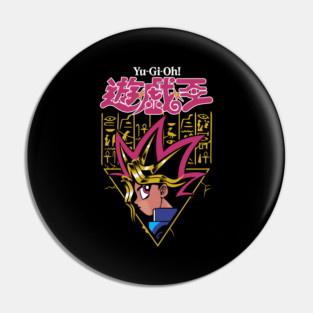 Pharaoh Yugi Art - Yu-Gi-Oh! Pin