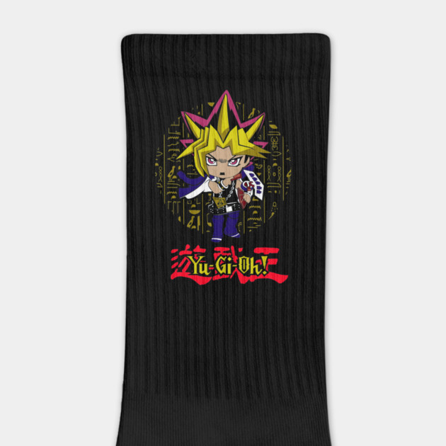 Chibi Yami Yugi Hieroglyph Background - Yu-Gi-Oh! by Otaku Vibes
