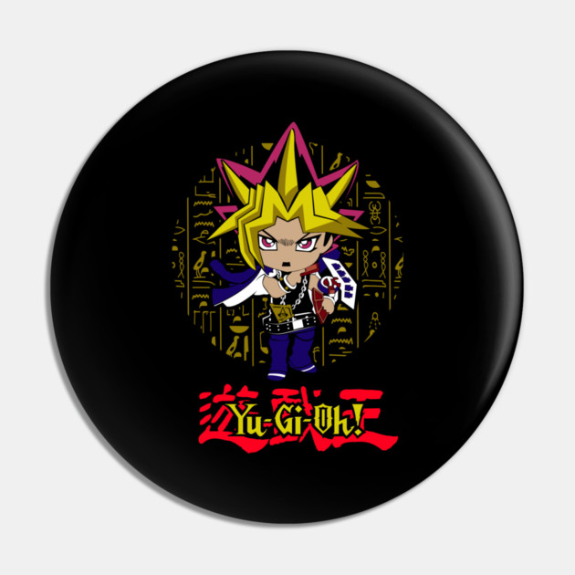 Chibi Yami Yugi Hieroglyph Background - Yu-Gi-Oh! Pin by Otaku Vibes