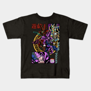 Dark Magician Illustration - Yu-Gi-Oh! Kids T-Shirt