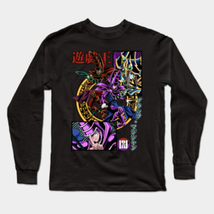 Dark Magician Illustration - Yu-Gi-Oh! Long Sleeve T-Shirt