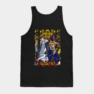 Yugi and Kaiba Duel Design - Yu-Gi-Oh! Tank Top