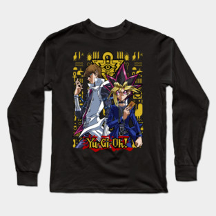 Yugi and Kaiba Duel Design - Yu-Gi-Oh! Long Sleeve T-Shirt