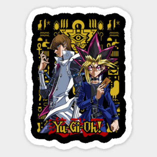 Yugi and Kaiba Duel Design - Yu-Gi-Oh! Magnet