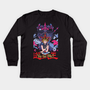Yugi and Magician of Black Chaos - Yu-Gi-Oh! Kids Long Sleeve T-Shirt