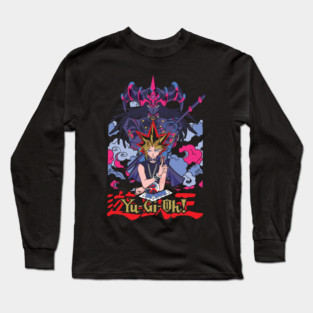 Yugi and Magician of Black Chaos - Yu-Gi-Oh! Long Sleeve T-Shirt