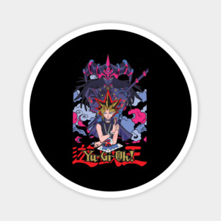 Yugi and Magician of Black Chaos - Yu-Gi-Oh! Magnet
