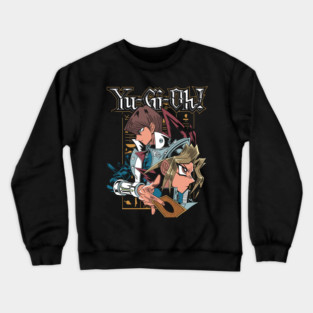 Yugi and Seto Kaiba Duel Yu-Gi-Oh! Art Crewneck Sweatshirt