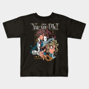 Yugi and Seto Kaiba Duel Yu-Gi-Oh! Art Kids T-Shirt