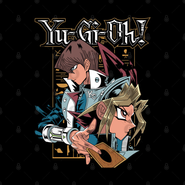 Yugi and Seto Kaiba Duel Yu-Gi-Oh! Art by Otaku Vibes