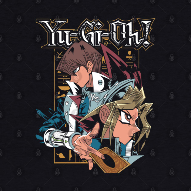 Yugi and Seto Kaiba Duel Yu-Gi-Oh! Art by Otaku Vibes