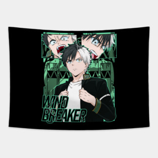 Haruka Sakura - Wind Breaker Tapestry