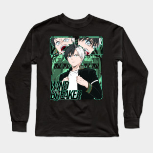Haruka Sakura - Wind Breaker Long Sleeve T-Shirt