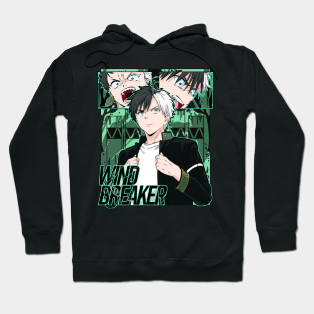 Haruka Sakura - Wind Breaker Hoodie by Otaku Vibes