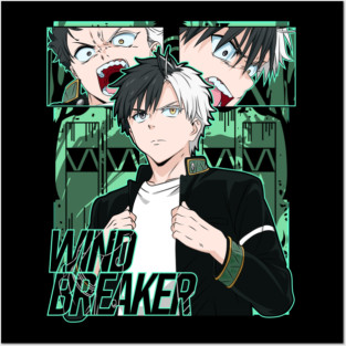 Haruka Sakura - Wind Breaker Posters and Art