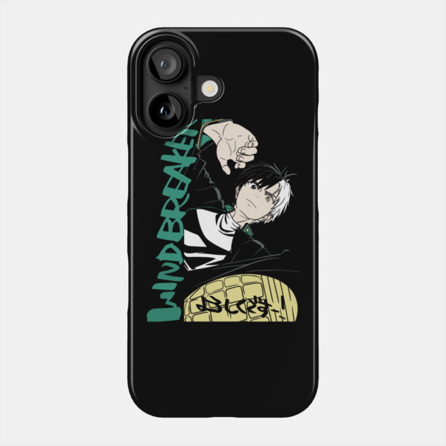 Wind Breaker - Haruka Sakura Phone Case by Otaku Vibes