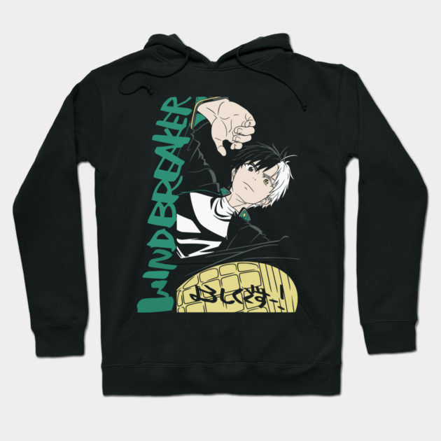 Wind Breaker - Haruka Sakura Hoodie by Otaku Vibes