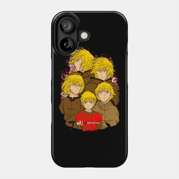 Vinland Saga - Thorfinn Evolution Phone Case by Otaku Vibes
