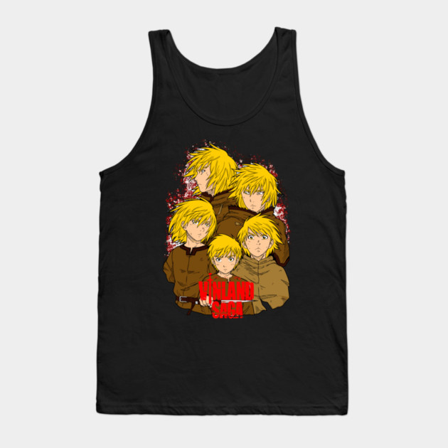 Vinland Saga - Thorfinn Evolution Tank Top by Otaku Vibes