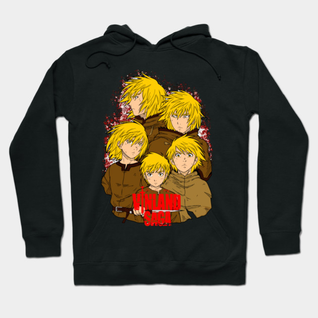 Vinland Saga - Thorfinn Evolution Hoodie by Otaku Vibes
