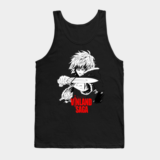 Thorfinn Blade - Vinland Saga Tank Top by Otaku Vibes