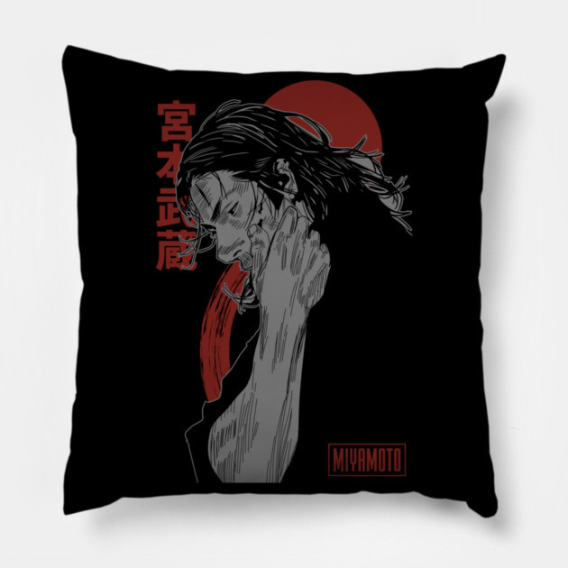 Vagabond - Miyamoto Musashi Pillow by Otaku Vibes