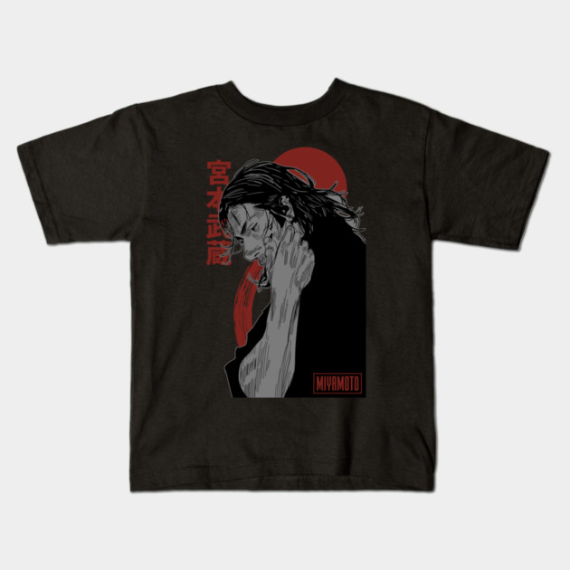 Vagabond - Miyamoto Musashi Kids T-Shirt by Otaku Vibes
