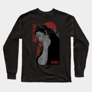 Vagabond - Miyamoto Musashi Long Sleeve T-Shirt