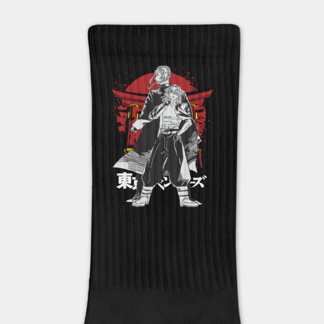 Mikey and Draken Tokyo Revengers Shrine Art by Otaku Vibes