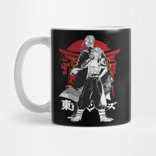 Mikey and Draken Tokyo Revengers Shrine Art Mug