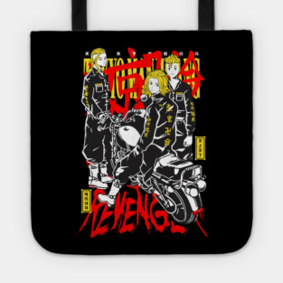 Toman Leaders Tokyo Revengers Bike Squad Tote