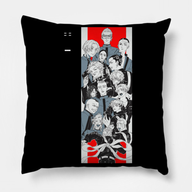 Tokyo Revengers Cool Art Pillow by Otaku Vibes