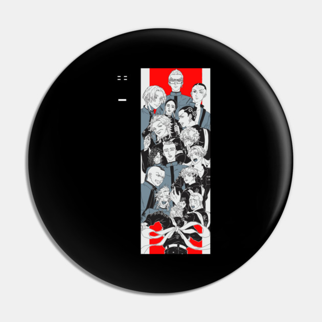 Tokyo Revengers Cool Art Pin by Otaku Vibes