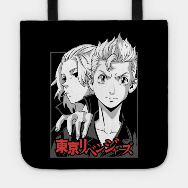 Takemichi and Mikey Tokyo Revengers Duo Tote by Otaku Vibes