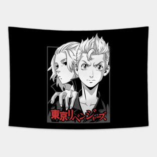 Takemichi and Mikey Tokyo Revengers Duo Tapestry