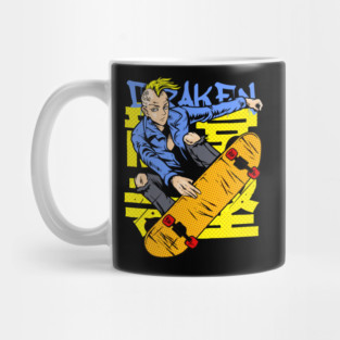 Draken on Skateboard Tokyo Revengers Mug