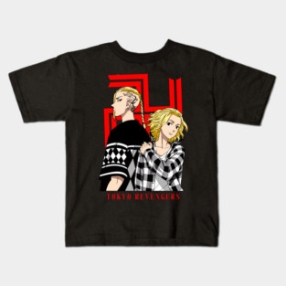 Draken And Mikey Duo - Tokyo Revengers Kids T-Shirt