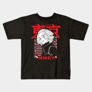 Mikey - Tokyo Revengers Red Look Kids T-Shirt