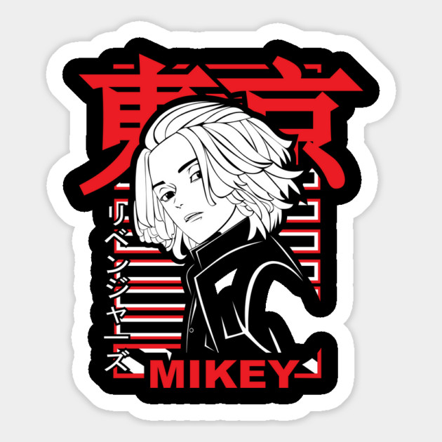 Mikey - Tokyo Revengers Red Look Magnet by Otaku Vibes